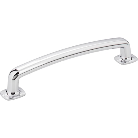 Jeffrey Alexander 128 mm Center-to-Center Polished Chrome Belcastel 1 Cabinet Pull MO6373-128PC